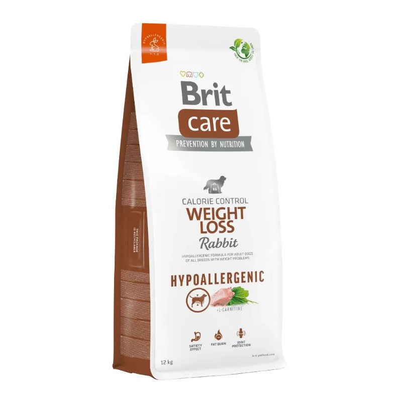 BRIT CARE DOG HYPO-WEIGHT LOSS CONEJ 3kg