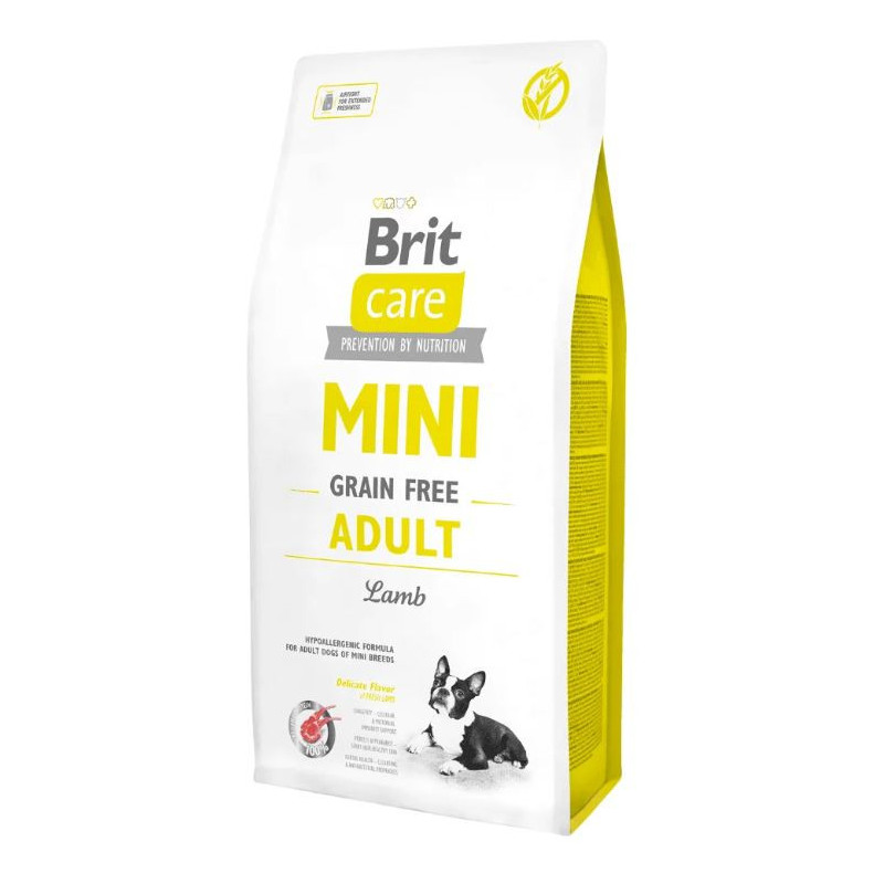 BRIT CARE DOG MINI GF- ADULT CORDERO 2Kg