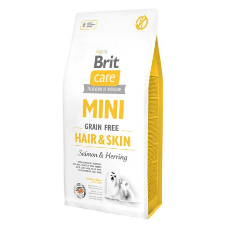 BRIT CARE DOG MINI GF- HAIR SKIN 2kg