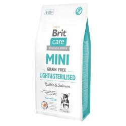 BRIT CARE DOG MINI GF- LIGHT STRILSD 2kg