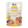 BRIT CARE DOG MINI CONE-SALM POUCH24x85g