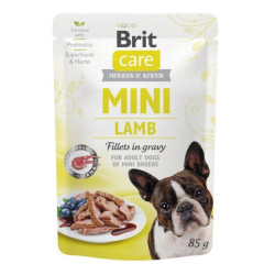 BRIT CARE DOG MINI- CORDERO POUCH 24x85g