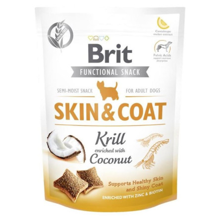 BRIT CARE DOG SNACK- SKIN COAT 10x150g