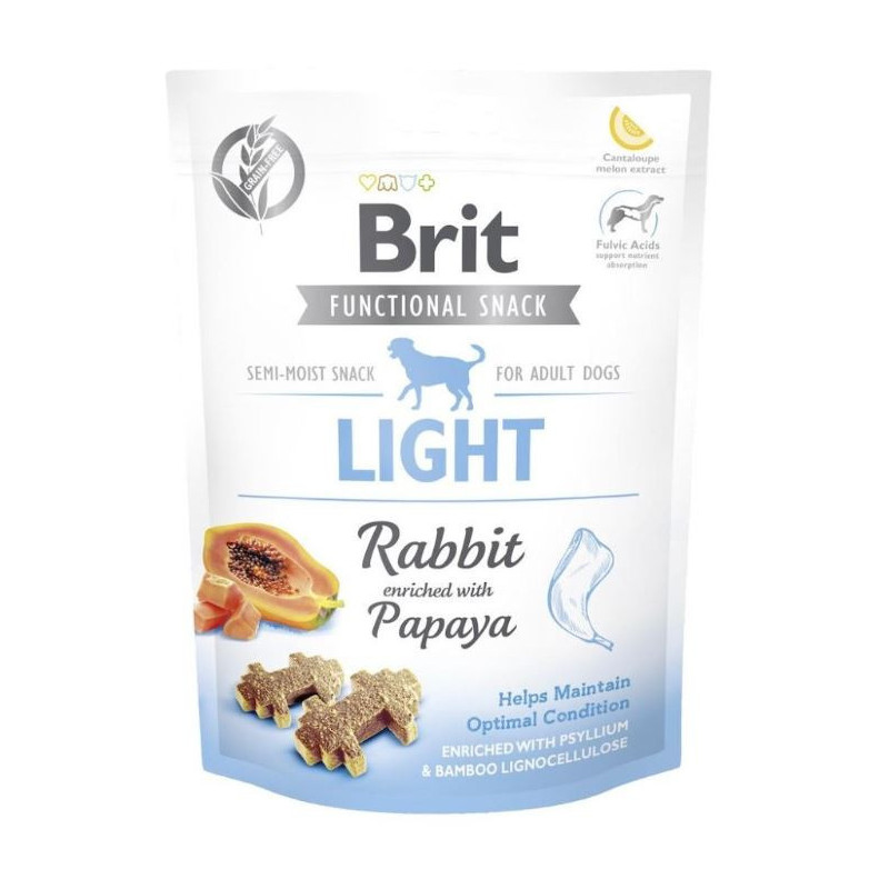 BRIT CARE DOG SNACK-LIGHT CONEJO 10x150g