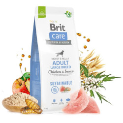 BRIT CARE DOG SUST ADULT R-GDE POLLO12kg