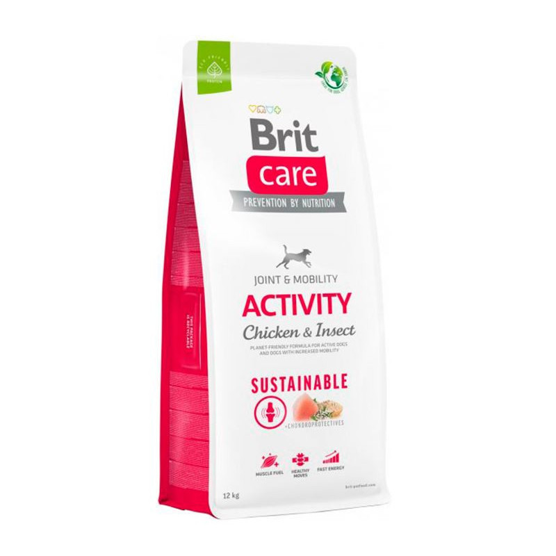 BRIT CARE DOG SUST- ACTIVITY POLLO 12kg