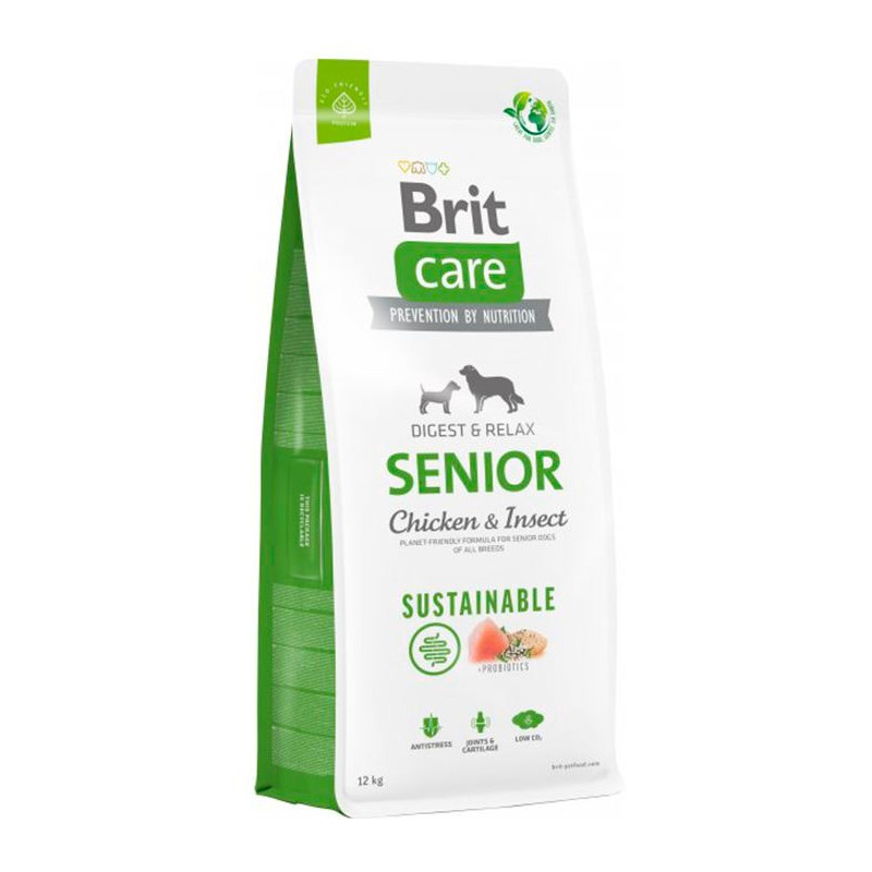 BRIT CARE DOG SUST- SENIOR POLLO 12kg