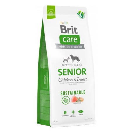 BRIT CARE DOG SUST- SENIOR POLLO 12kg
