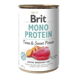 BRIT CARE MONO PROT ATUN- PATATA 6x400g