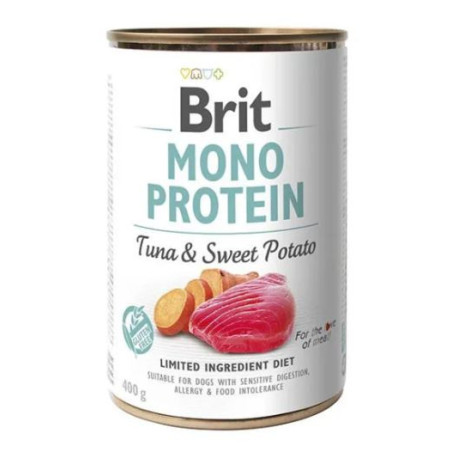 BRIT CARE MONO PROT ATUN- PATATA 6x400g