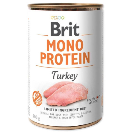 BRIT MONO PROTEIN PAVO- 6x400g