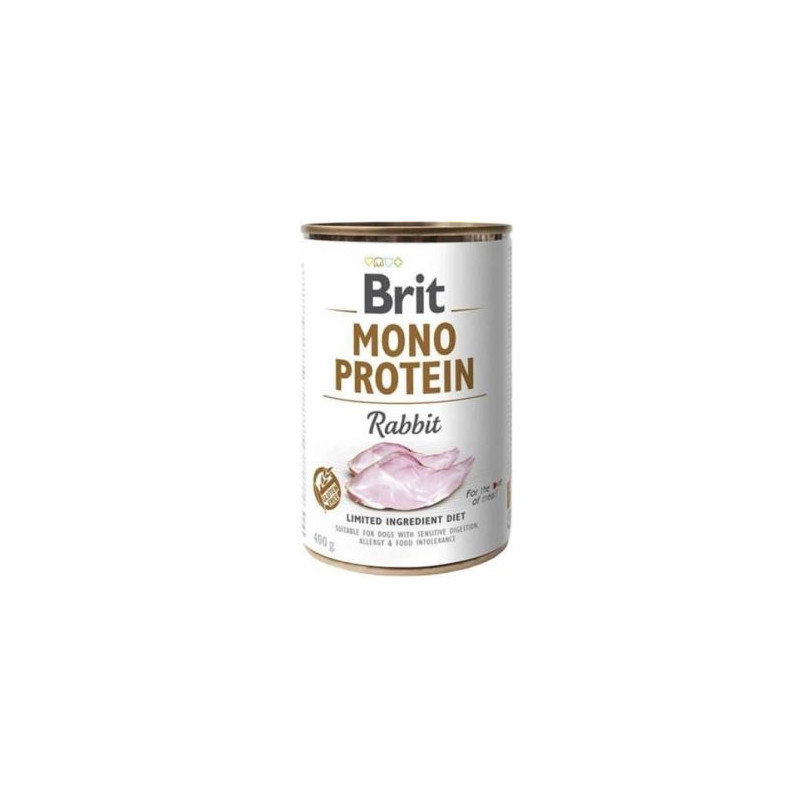 BRIT MONO PROTEIN- CONEJO 6x400g