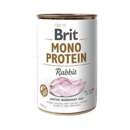 BRIT MONO PROTEIN- CONEJO 6x400g