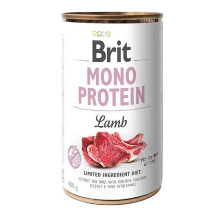 BRIT MONO PROTEIN- CORDERO 6x400g