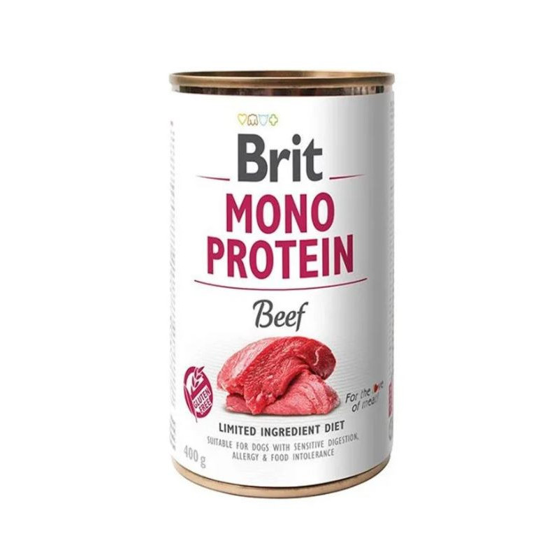 BRIT MONO PROTEIN- TERNERA 6x400g