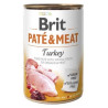 BRIT DOG PATE MEAT PAVO- 6x400g
