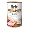 BRIT DOG PATE MEAT- CONEJO 6x400g