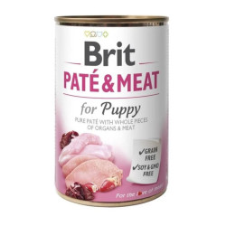 BRIT DOG PATE MEAT- PUPPY 6x400g