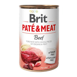 BRIT DOG PATE MEAT- TERNERA  6x400g