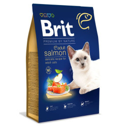 BRIT PREMIUM BN CAT- ADULT SALMON 1,5kg