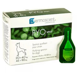 DERMOSCENT PYOSPOT PERRO 20-40kg 4pip