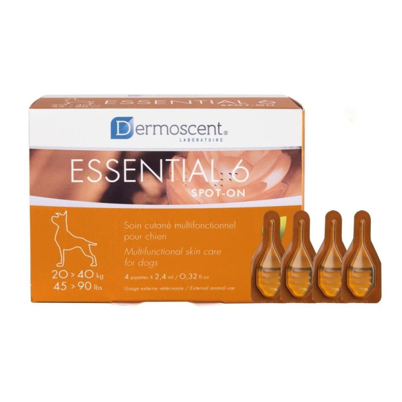 ESSENTIAL 6 SPOT-ON PERRO 20-40kg 4pip