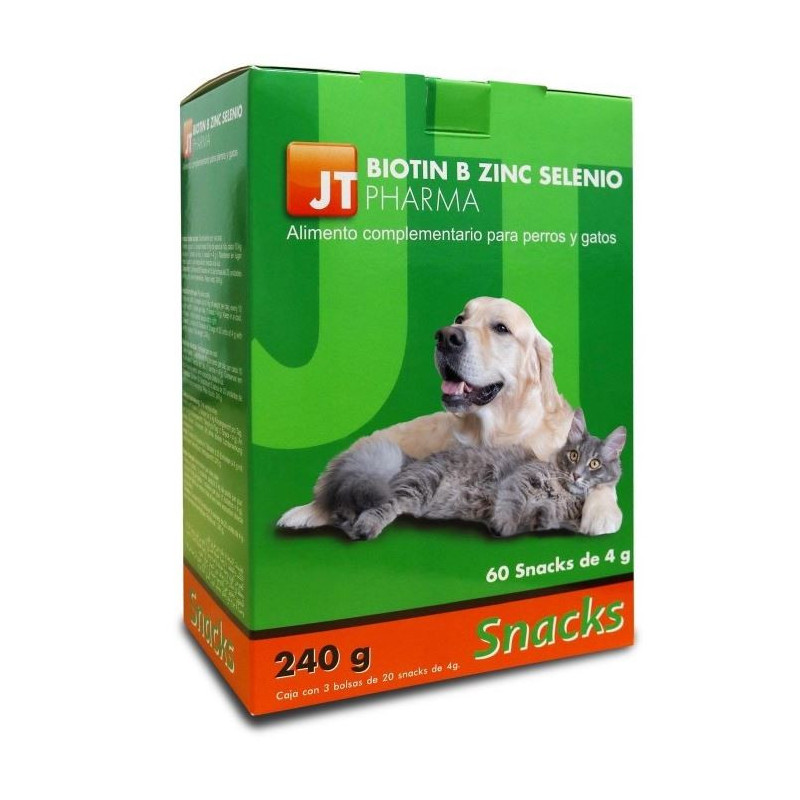 BIOTIN B ZINC SELENIO SNACK 60x4gr