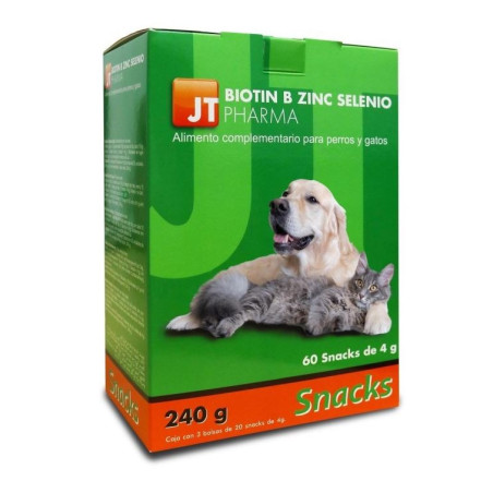 BIOTIN B ZINC SELENIO SNACK 60x4gr