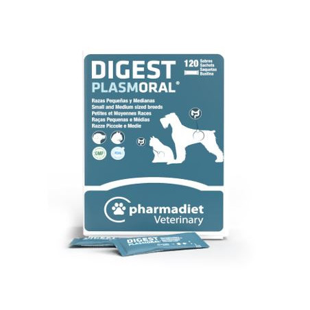 DIGEST PLASMORAL RAZAS PEQ/MED 120sobres