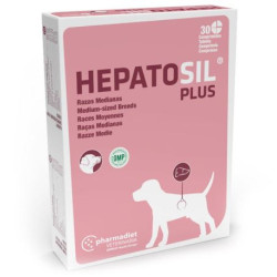 HEPATOSIL PLUS RAZAS MED Y GRANDES 30cp