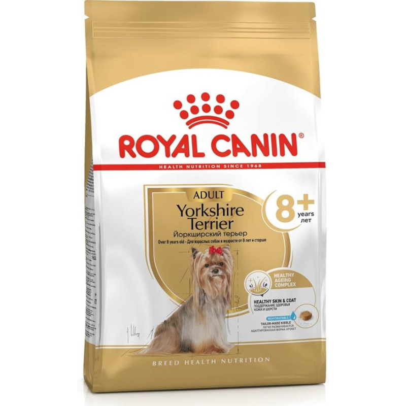 Royal Canin Perro Yorkshire Terrier Adult 8+ 1,5kg