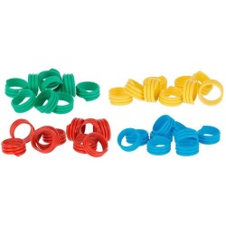 Anilla espiral aves 12 mm (1 caja de 100 uds)