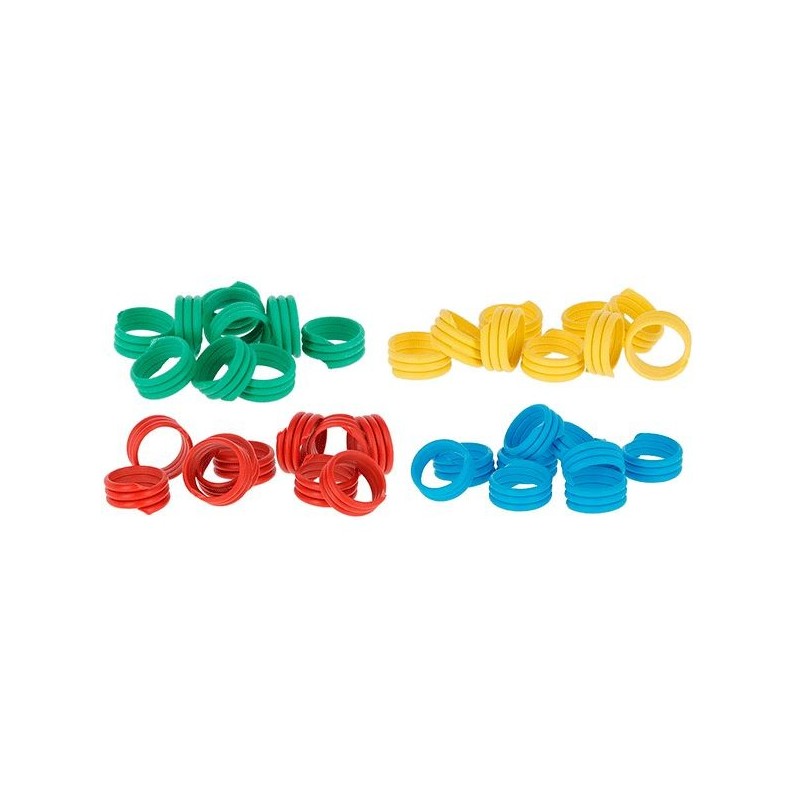 Anilla espiral aves 16 mm (1 caja de 100 uds)