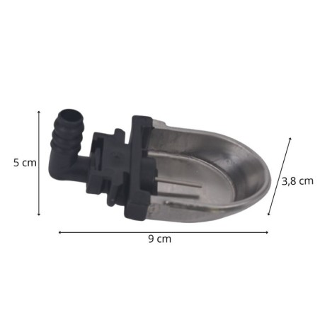 Bebedero cazoleta M-50 manguera