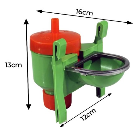 Bebedero de boya con protección inox