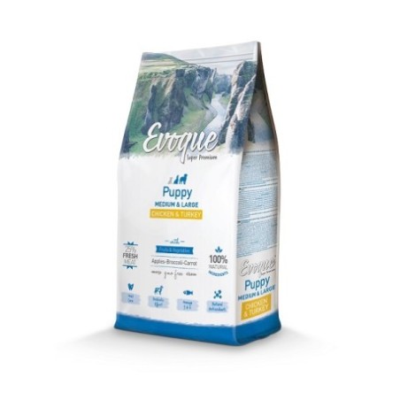 Evoque Puppy Medium Large Chicken & Turkey 12 kg