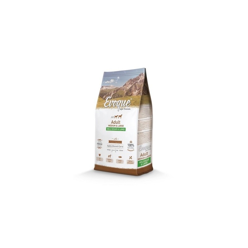 Evoque Adult Medium Large Wild Boar & Lamb 2 kg