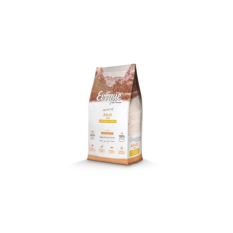 Evoque Adult Mini Chicken & Turkey 2 kg