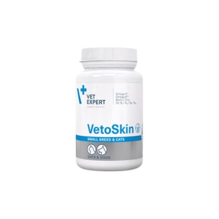 Vet Expert Vetoskin Small Breed & Cats 60 Cápsulas