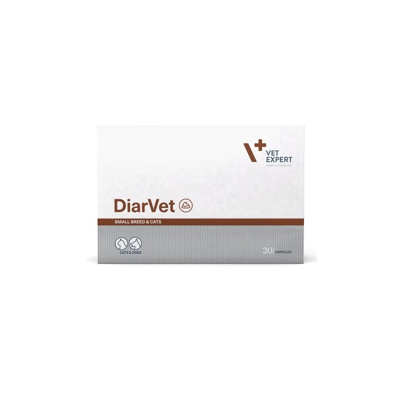 Vet Expert Diarvet Small Breed And Cats 30 Cápsulas Twist-Off