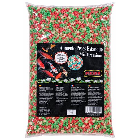 Alimento en Sticks para Peces de Estanque 1000 gr