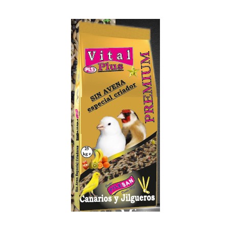 Mixtura Vital Plus Sin Avena Especial Criador para Canarios y Jilgueros