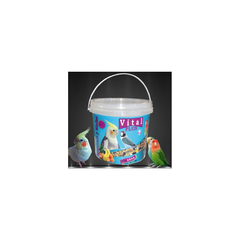 Vital Plus Agapornis y Ninfas Cubo 5,5 L