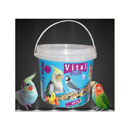 Vital Plus Agapornis y Ninfas Cubo 5,5 L