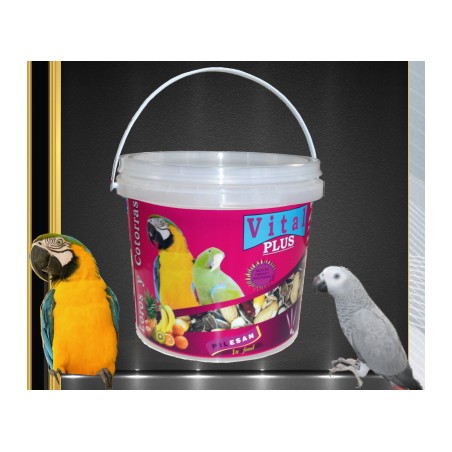 Vital Plus Loros y Cotorras Cubo 5,5 L