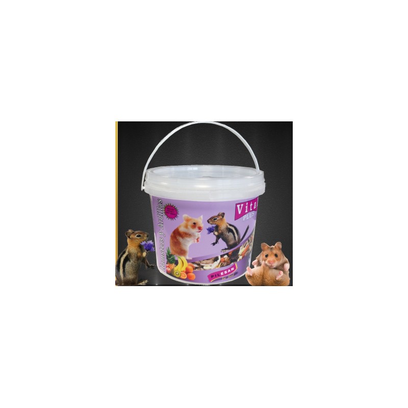 Vital Plus Hamster y Ardillas Cubo 5,5 L