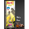 2 Barritas Acti Miel de 55gr cada una Canarios y Jilgueros 