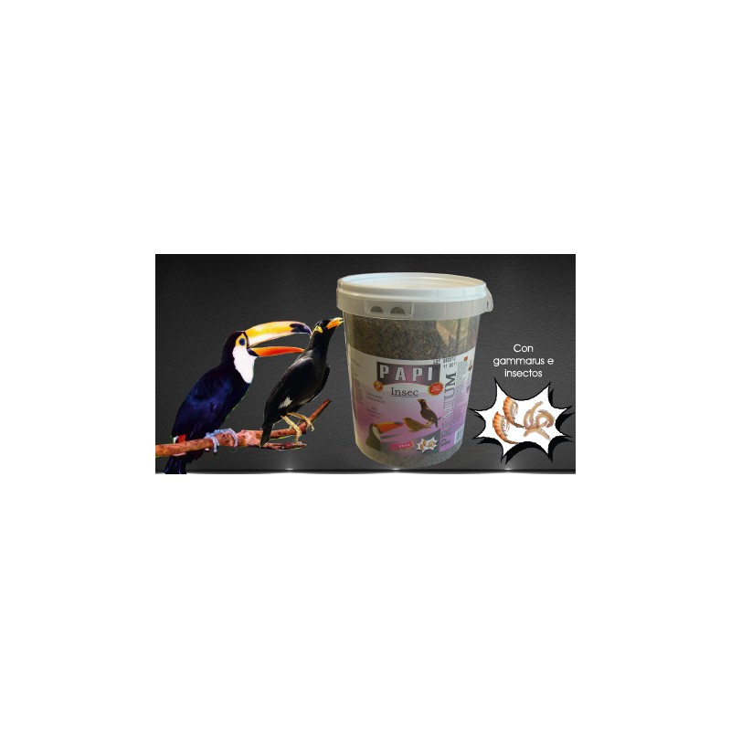 Papi Insect Premium para Loros 800 gr Papi Insect Premium para Loros 800 gr
