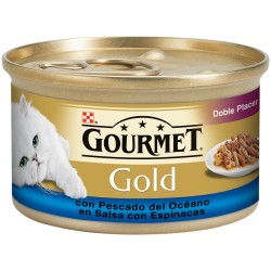 GOURMET GOLD Doble Placer con Pescado del Océano