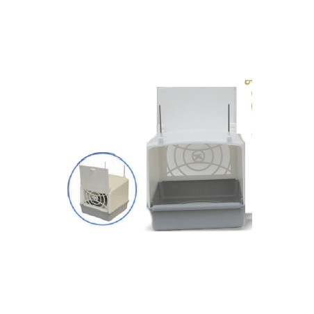 Porta Nido Exterior Plastico con Puerta